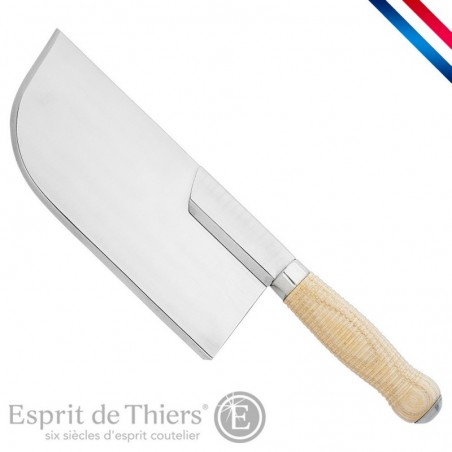 COUTEAU DU BOUCHER PROFESSIONNEL LA FOURMI LAME 20 CM CARBONE MANCHE BOIS -  Couteaux de découpe (8750378)