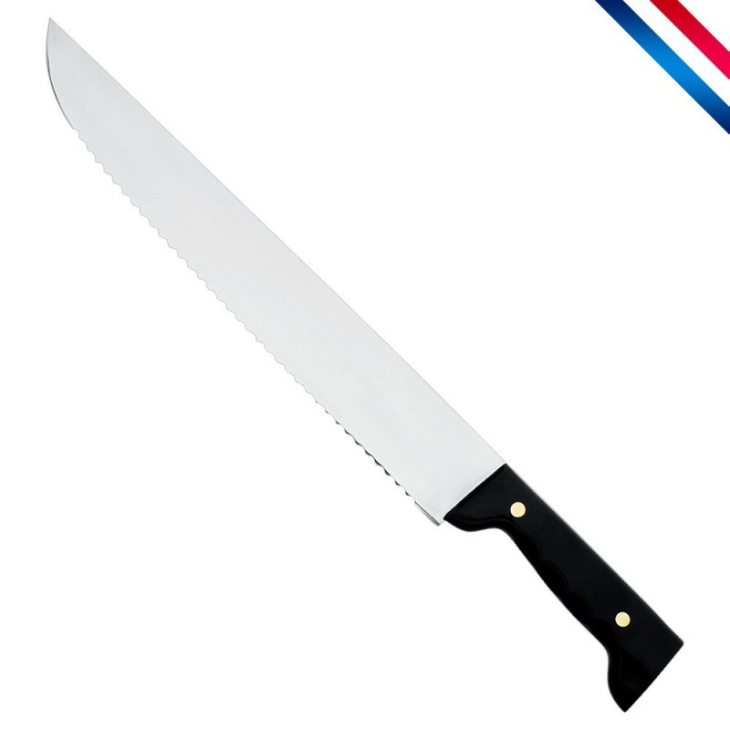Pinti Inox Couteau à saumon professionnel Lame 26 cm 18/10 : :  Cuisine et Maison